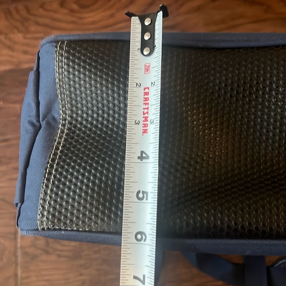 Picnic Time insulated bag ice chest multiple pockets removable strap navy blue - Picture 9 of 11